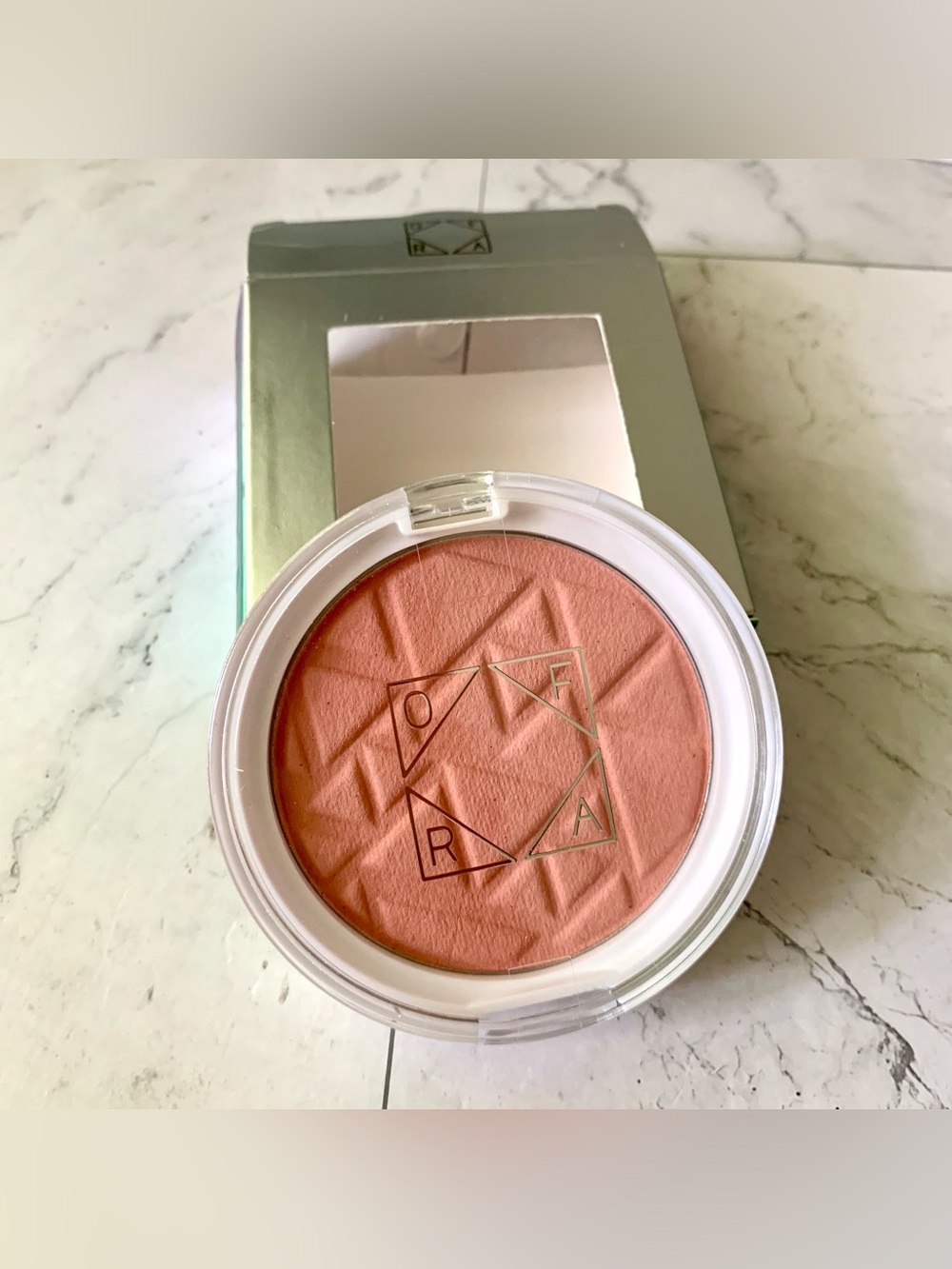 OFRA Matte Pink Bellini Pressed Powder Blush Full Size